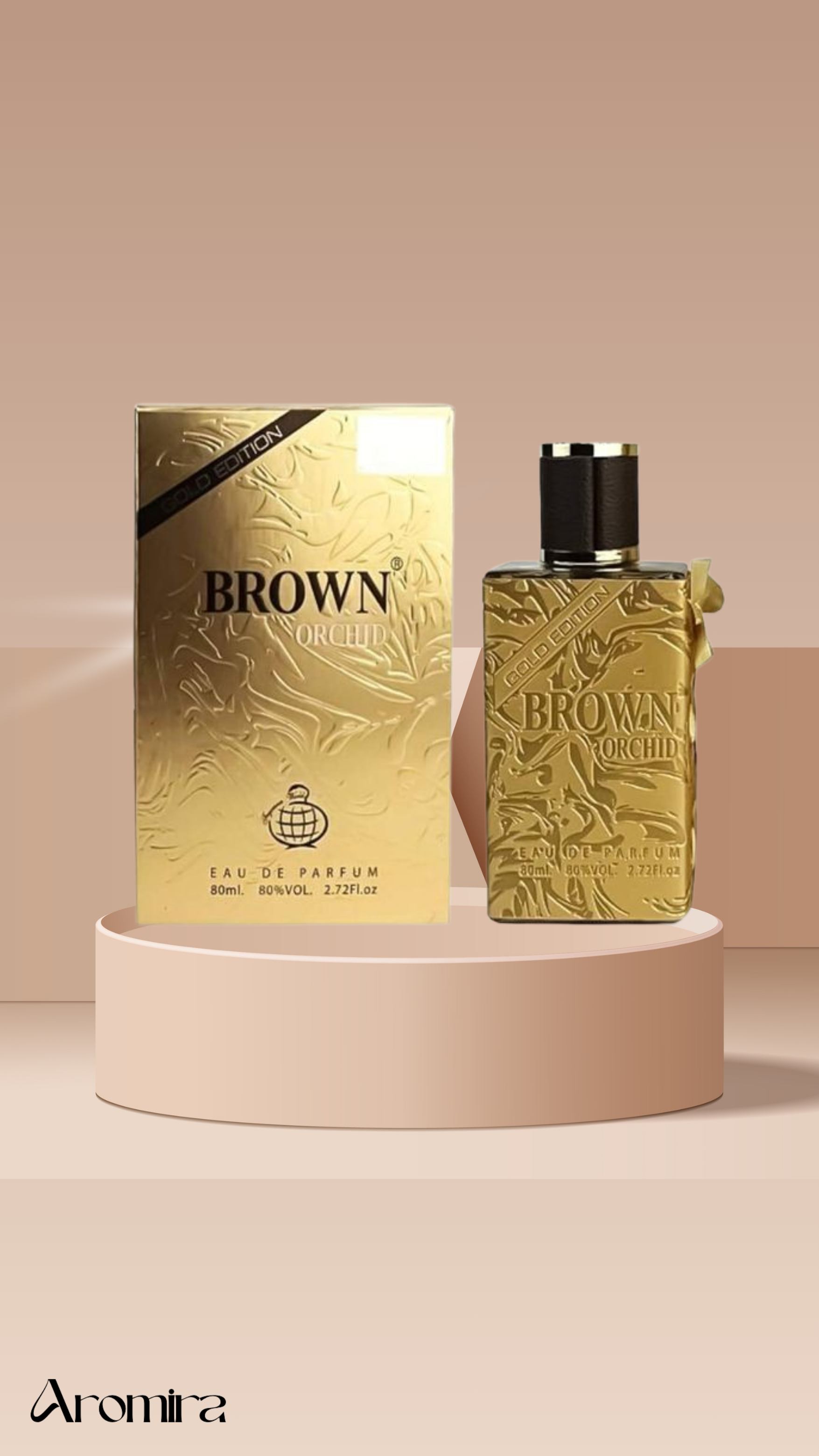Brown Orchid Gold